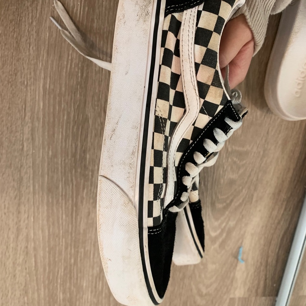 Checkered Platform Vans - Picture 3 of 3